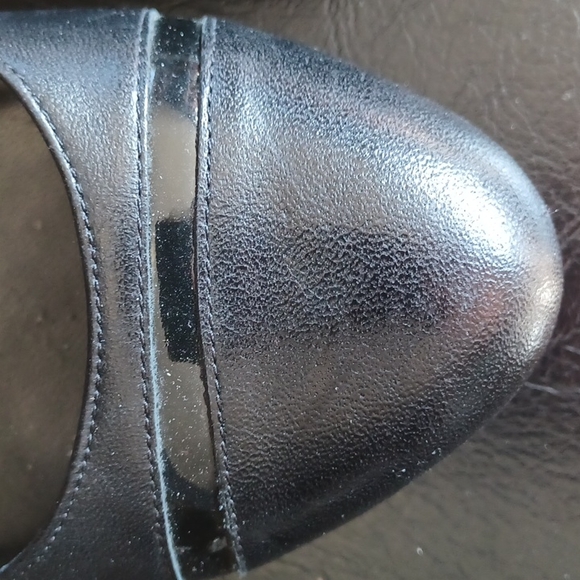 Cole Haan "Tonya II" Platform Chunky Heel Leather Pump- Sz. 8 - Picture 3 of 13